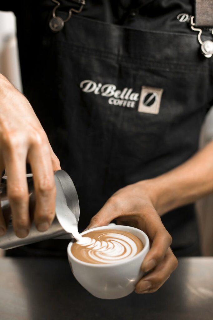 caffe latte art